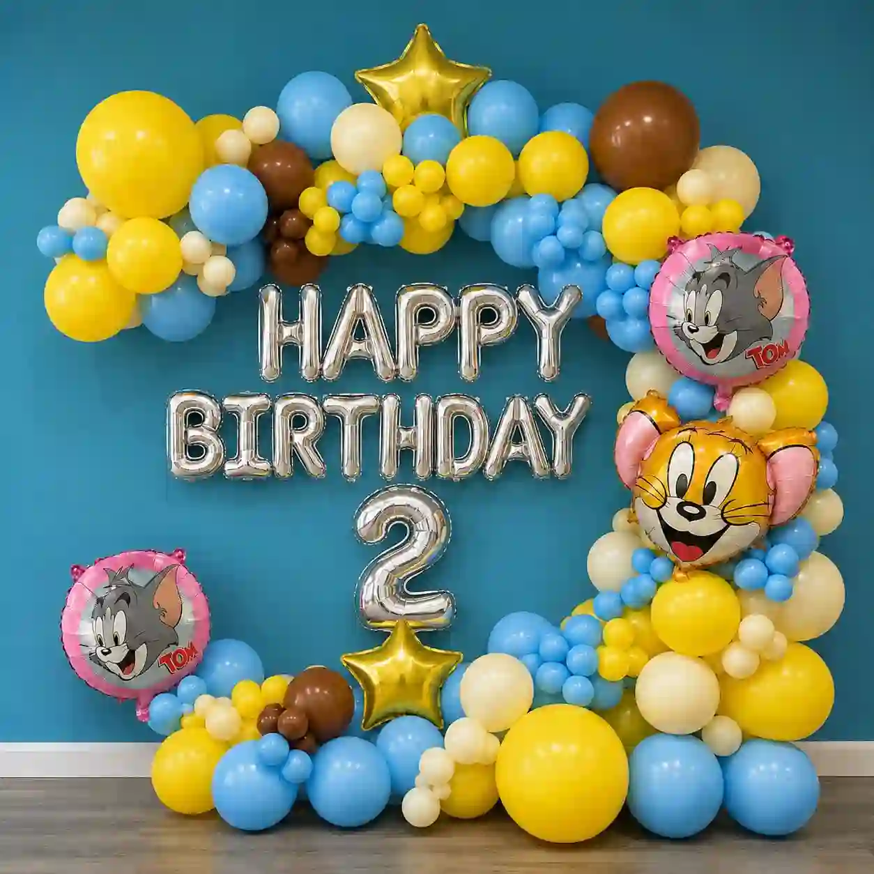 Classic Balloons Arch Birthday Decoration